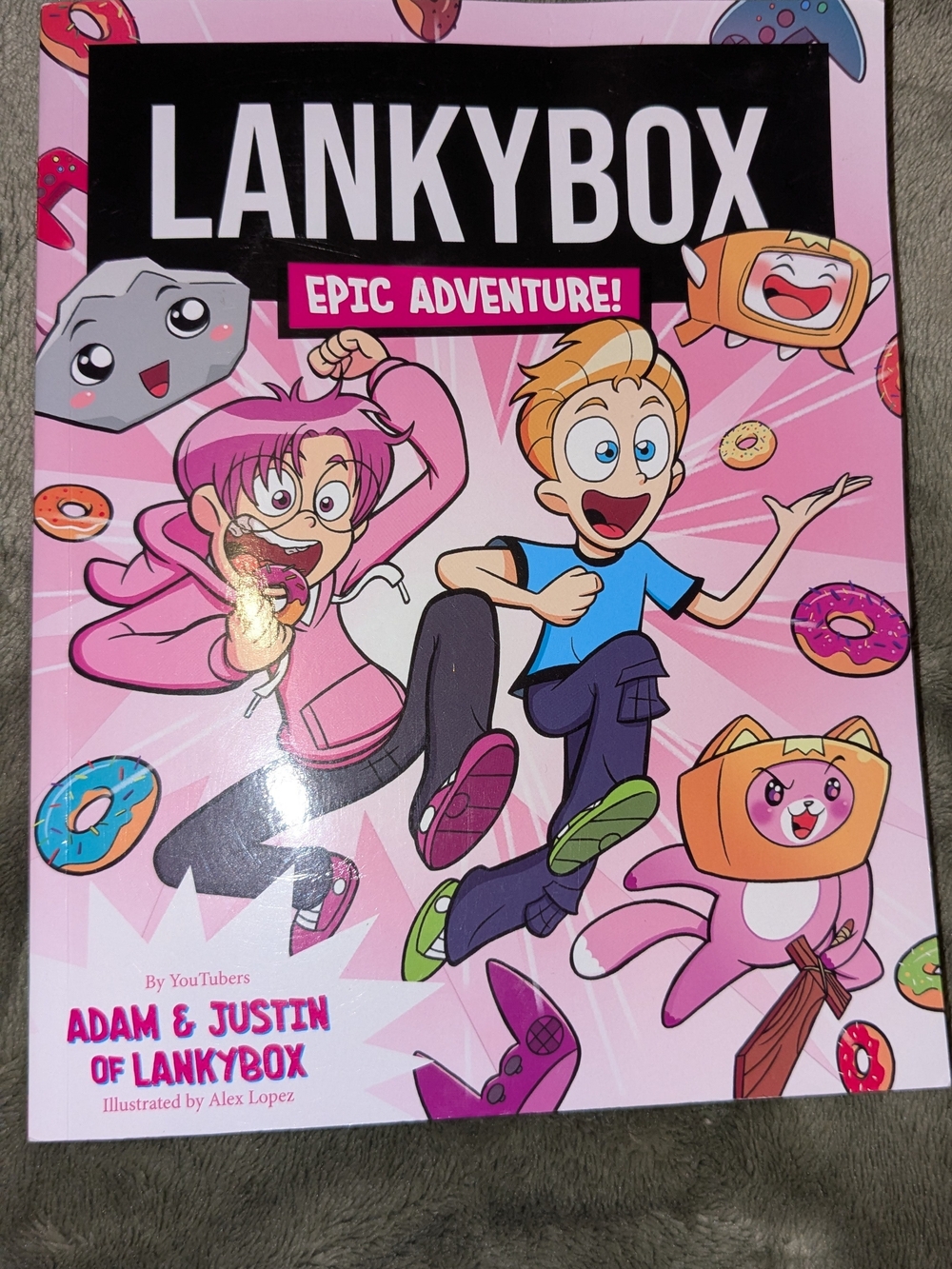 Epic Adventure Kids Book - Pink